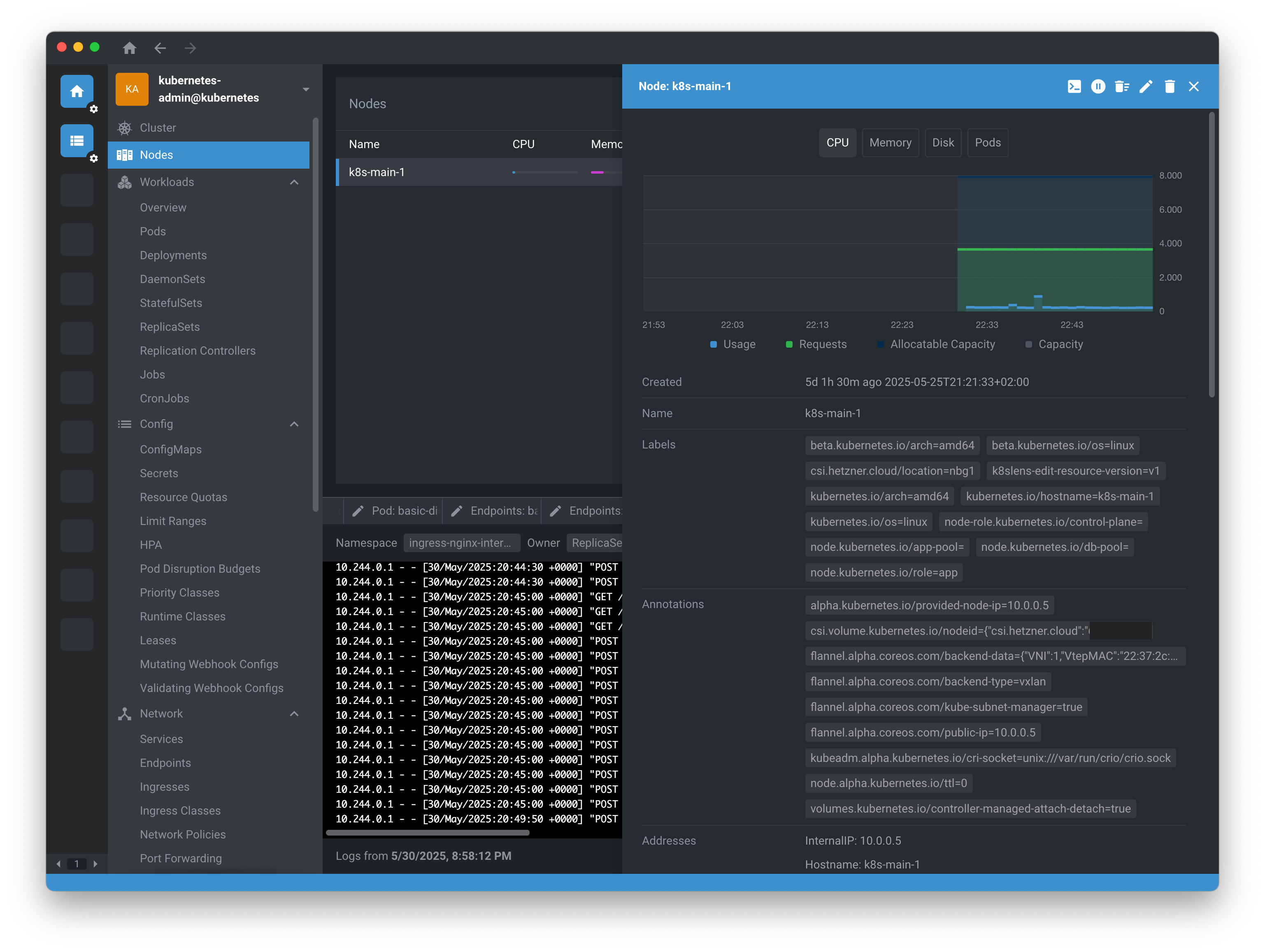 Openlens charts